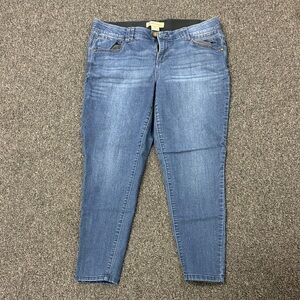 Democracy Women's Skinny Jeans in Classic Blue